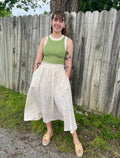 Sage Ribbed Tank Top
