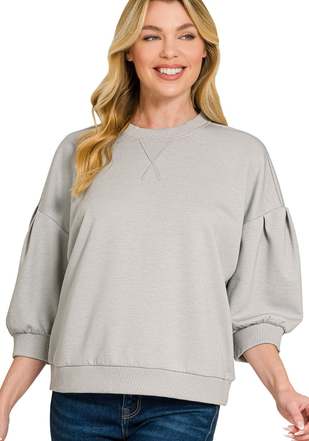 Light Grey Sweatshirt