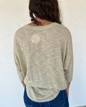 Beige Henley Top