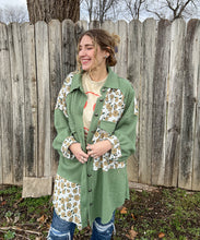 Sage & Floral Patchwork Jacket