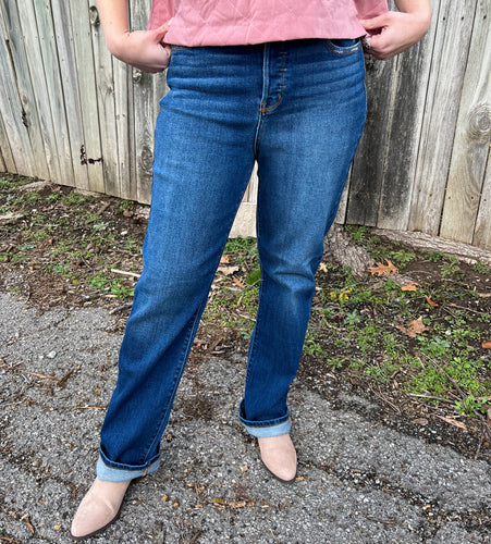 Medium Wash Dad Fit Jeans