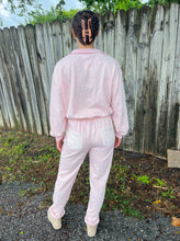 Baby Pink Jogger Jumpsuit