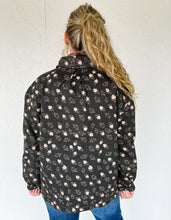 Charcoal Floral Jacket