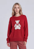 Red Teddy Bear Sweater