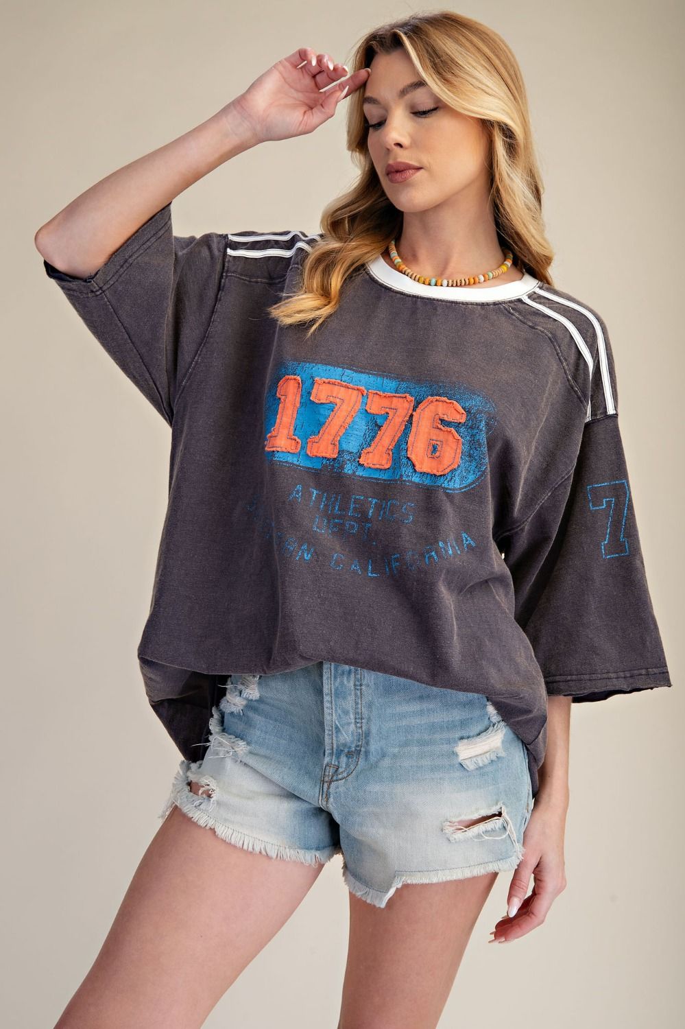 Charcoal 1776 Graphic T-Shirt