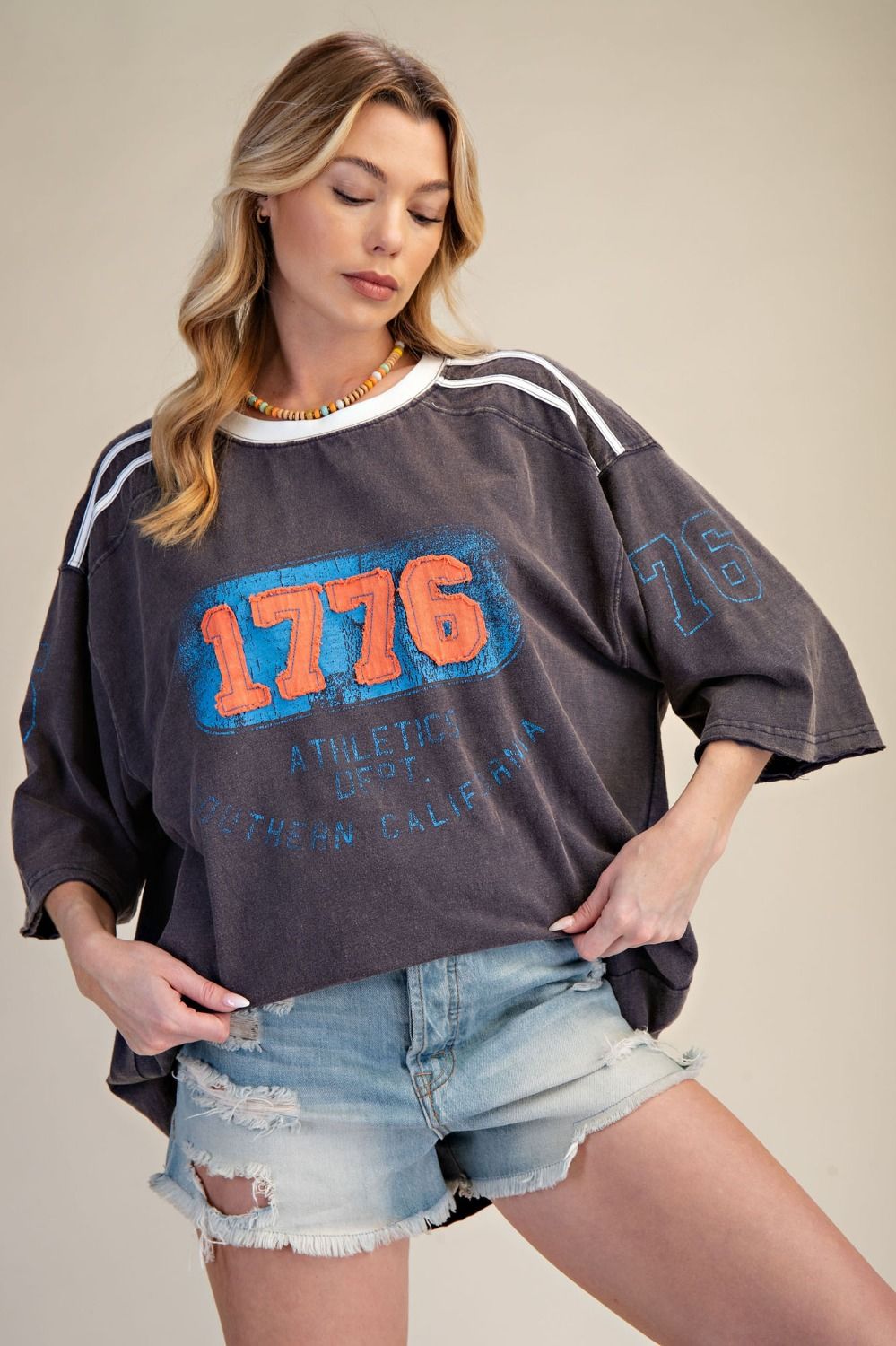 Charcoal 1776 Graphic T-Shirt
