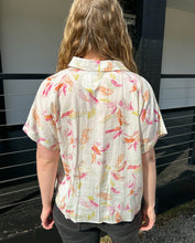 Tropical Palms Button Up Top