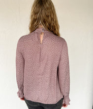 Mauve Cheetah Print Top