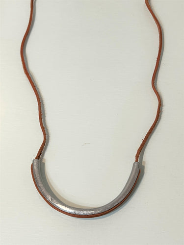 Aluminum Arc Necklace