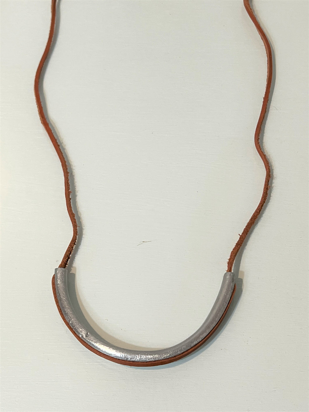 Aluminum Arc Necklace