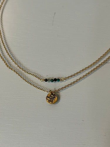 Nathalie Necklace Chrysocolla