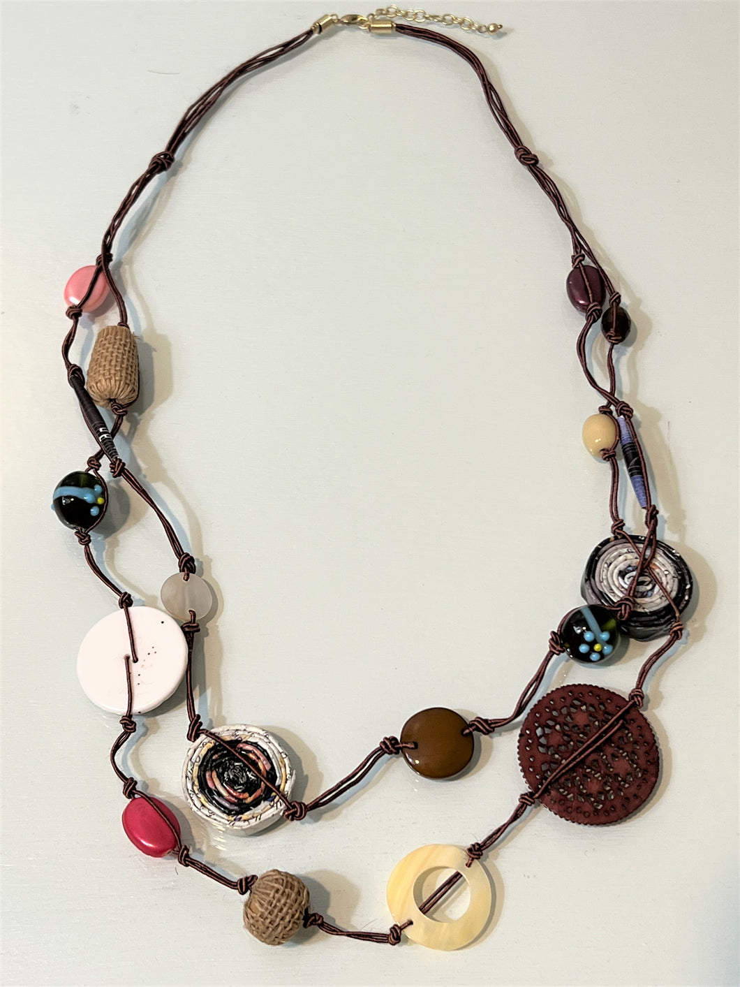 Recycled Elements Necklace