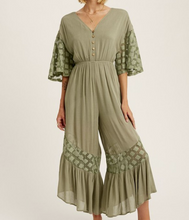 Olive Loose Jumpsuit